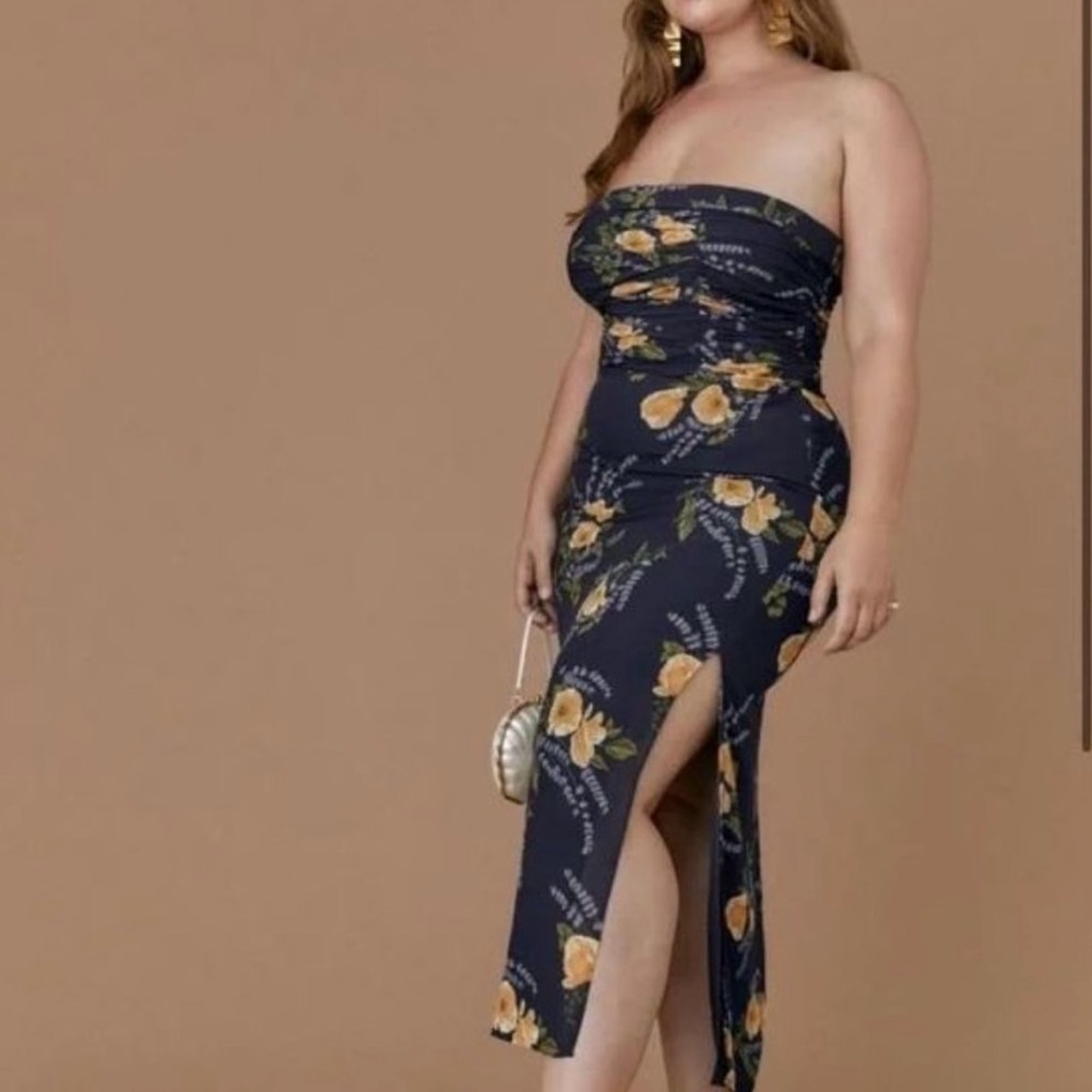 Reformation Lore Dress in Petit Jardin